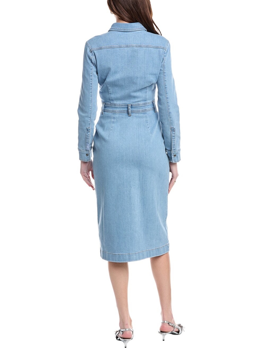 7 For All Mankind Luxe Denim Dress - Picture 2 of 11